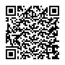 Codice QR per il numero di telefono +19257656949