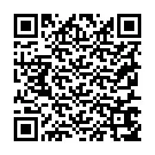 電話番号のQRコード +19257657101