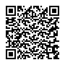 Código QR para número de teléfono +19257658000