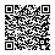 QR код за телефонен номер +19257658468