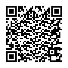 QR Code pour le numéro de téléphone +19257670863