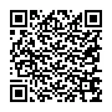 Codice QR per il numero di telefono +19257674203