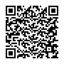 QR Code pour le numéro de téléphone +19257674553