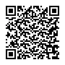 Codice QR per il numero di telefono +19257676455