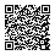 QR код за телефонен номер +19257840120