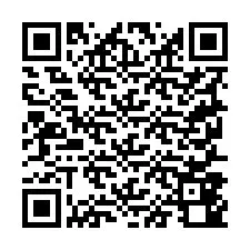 Codice QR per il numero di telefono +19257840334