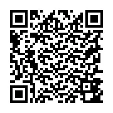 QR-code voor telefoonnummer +19257842251