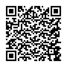 Código QR para número de teléfono +19257846349