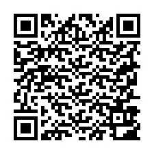 Código QR para número de teléfono +19257902574