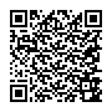 Kode QR untuk nomor Telepon +19257942593