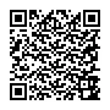 Codice QR per il numero di telefono +19257942912