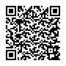 QR kód a telefonszámhoz +19257943492