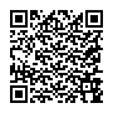 Código QR para número de telefone +19257944519