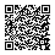 Código QR para número de telefone +19257944915