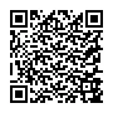 QR-koodi puhelinnumerolle +19257947301