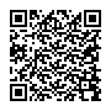 Código QR para número de teléfono +19258098083