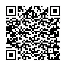 QR kód a telefonszámhoz +19258351847