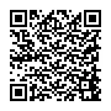 Código QR para número de teléfono +19258441114