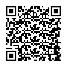 QR kód a telefonszámhoz +19258485854