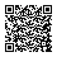 Código QR para número de teléfono +19258546127