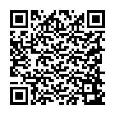 QR-код для номера телефона +19258643678