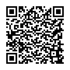 QR Code pour le numéro de téléphone +19258647051