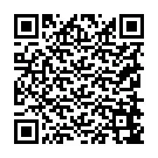 電話番号のQRコード +19258647481