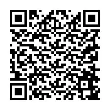 Código QR para número de telefone +19258647788