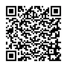 QR kód a telefonszámhoz +19258651000