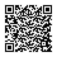 QR-koodi puhelinnumerolle +19258651374