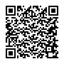 QR код за телефонен номер +19258670157