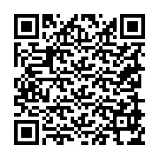 Código QR para número de teléfono +19259974189