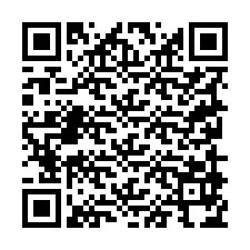 Código QR para número de teléfono +19259974318