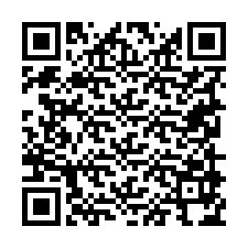 Código QR para número de teléfono +19259974367