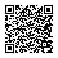 Código QR para número de telefone +19283034467