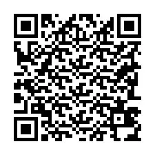 Codice QR per il numero di telefono +19283434519