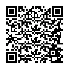 Codice QR per il numero di telefono +19283442778