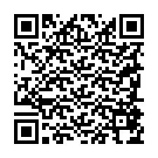 Código QR para número de teléfono +19285874680