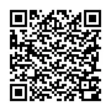 QR код за телефонен номер +19287100124