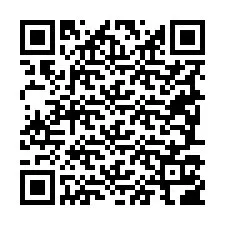 Codice QR per il numero di telefono +19287106123
