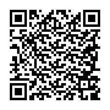 Código QR para número de teléfono +19287109736