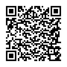 QR kód a telefonszámhoz +19287150475