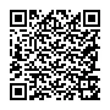 QR код за телефонен номер +19287151999