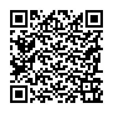 Codice QR per il numero di telefono +19287161255