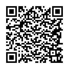 QR Code pour le numéro de téléphone +19287161293