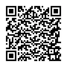 Código QR para número de telefone +19287161345