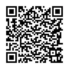 Código QR para número de telefone +19287161444