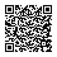 QR kód a telefonszámhoz +19287574483