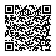 Codice QR per il numero di telefono +19287576612