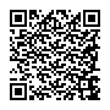 Código QR para número de telefone +19287647196